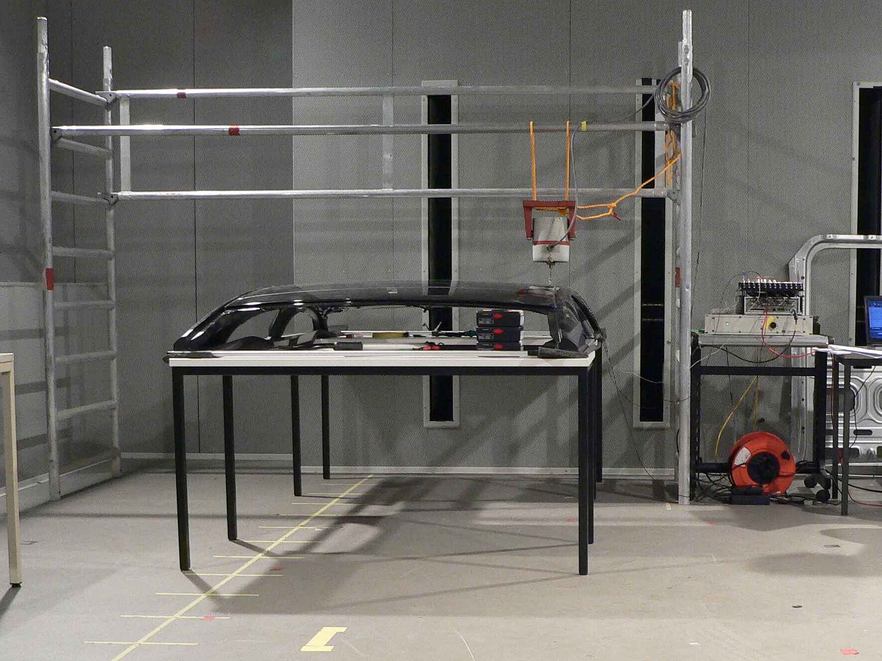 Testing laboratory, vehicle acoustics, Müller-BBM