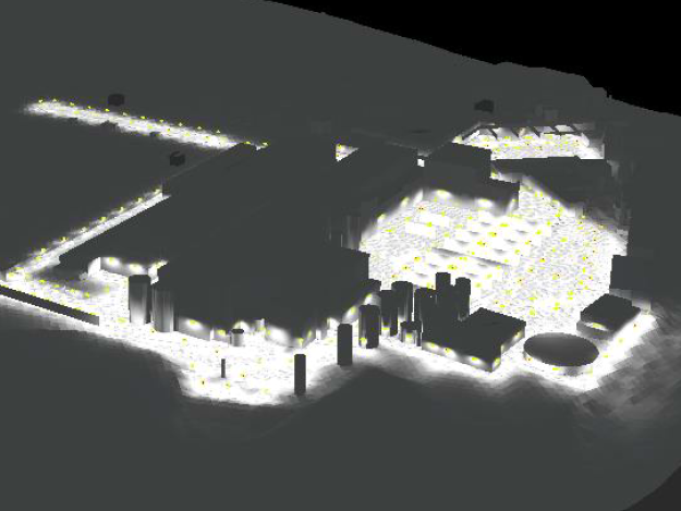 Lichtsimulationsmodell