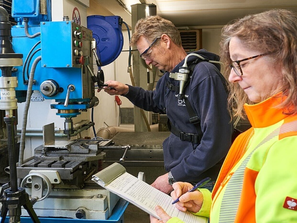 Arbeitsplatzmessung, Christine Seuffert