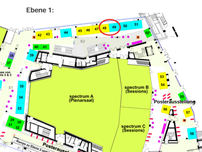 Standfläche Ebene 1 DAGA Darmstadt 2027