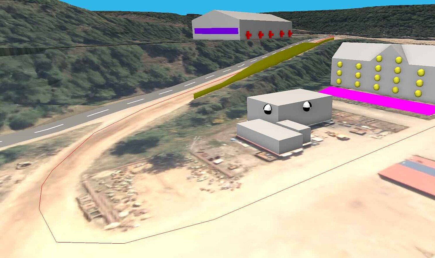 Umweltsimulation CadnaA, Computersimulation