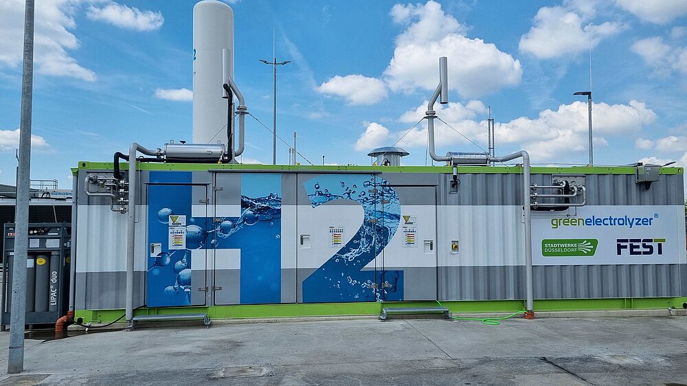 Elektrolyse, Wasserstoff, Stadtwerke Düsseldorf