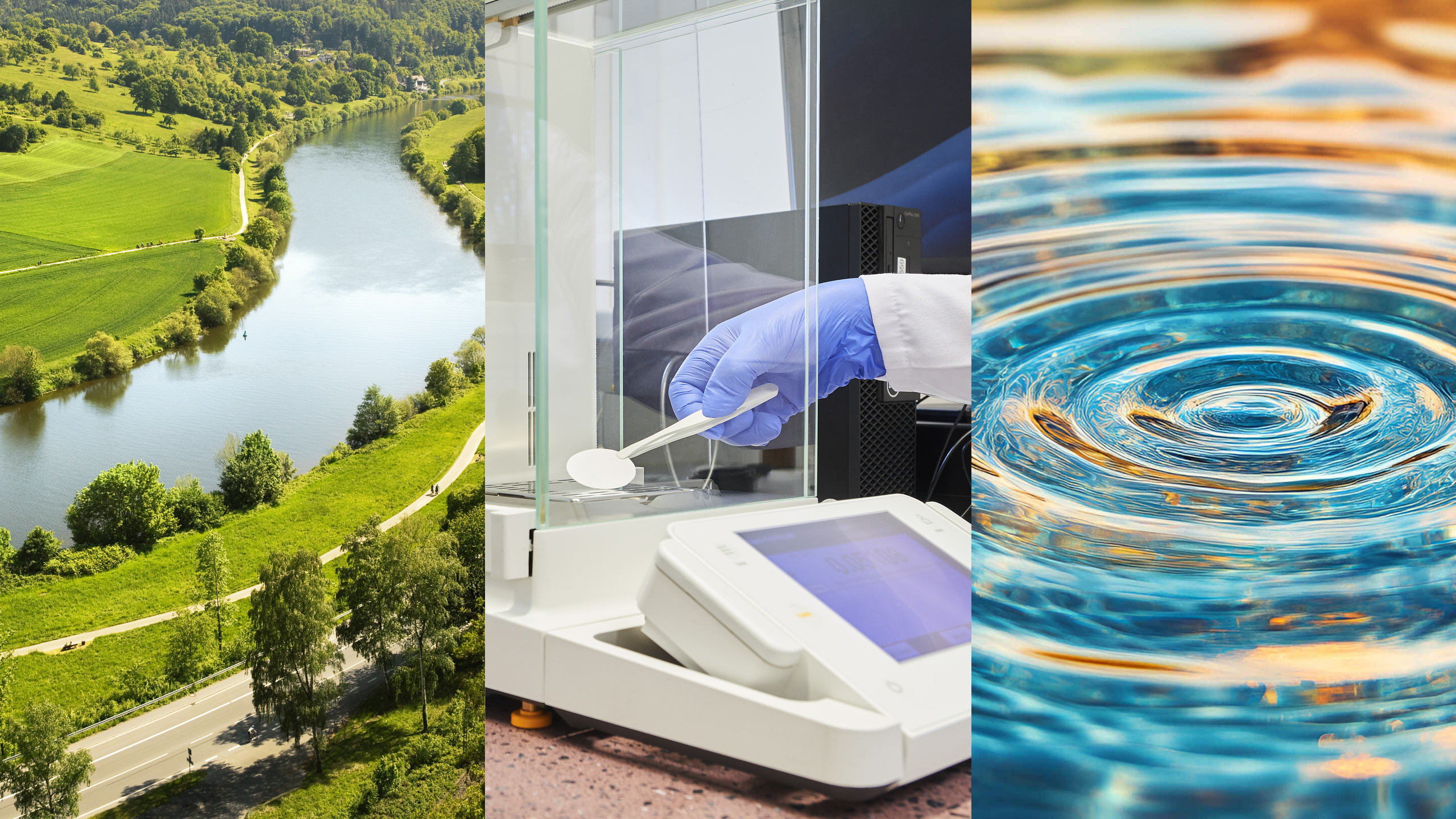 Fluss, Messung, Wasserschwingung