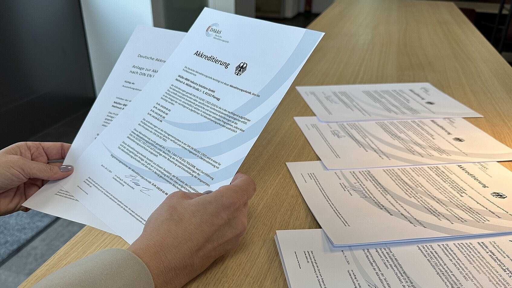 Symbolbild Qualität, Notifzierungen und Akkreditierungen bei Müller-BBM Industry Solutions
