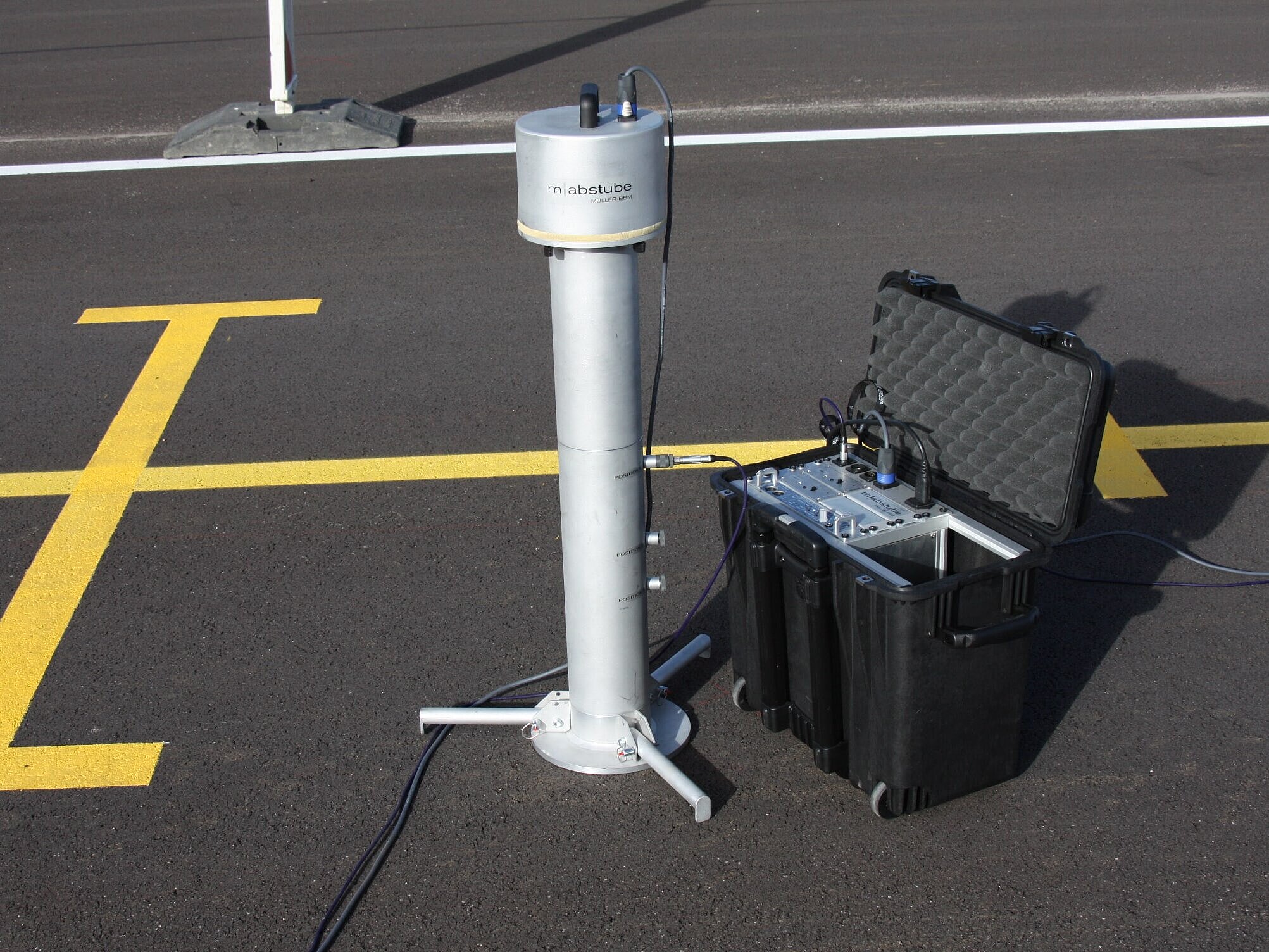 Impedanzrohr, Produkt auf Straße