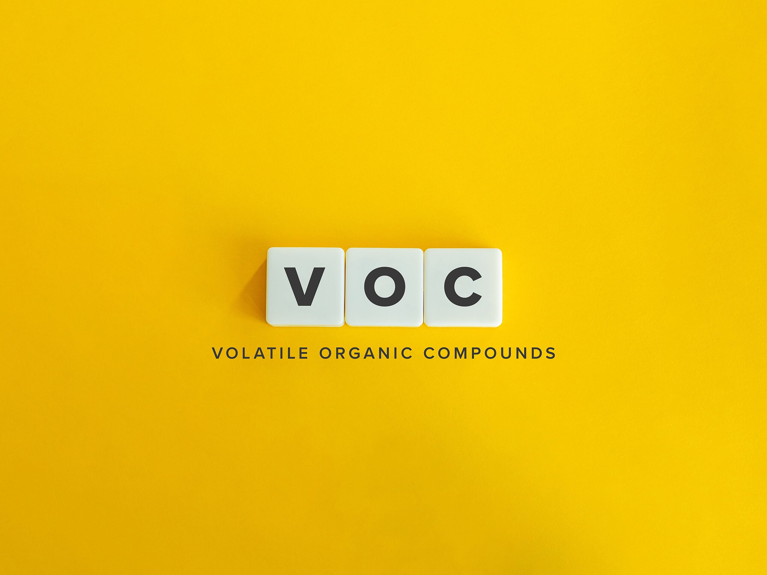 VOC, Flüchtige organische Verbindungen, gelb
