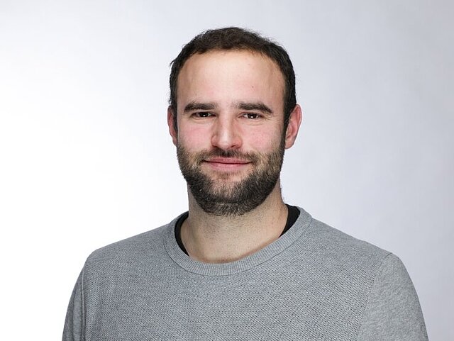 Mitarbeiter Simon Terlinden