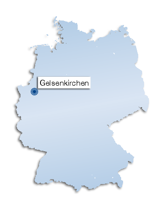Standortkarte Gelsenkirchen