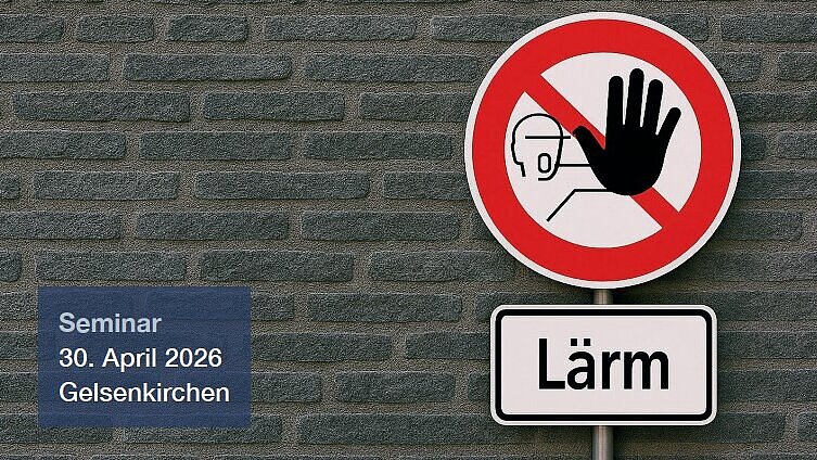 Arbeitsplatzlärm, Arbeitsschutzschild, Lärmemission