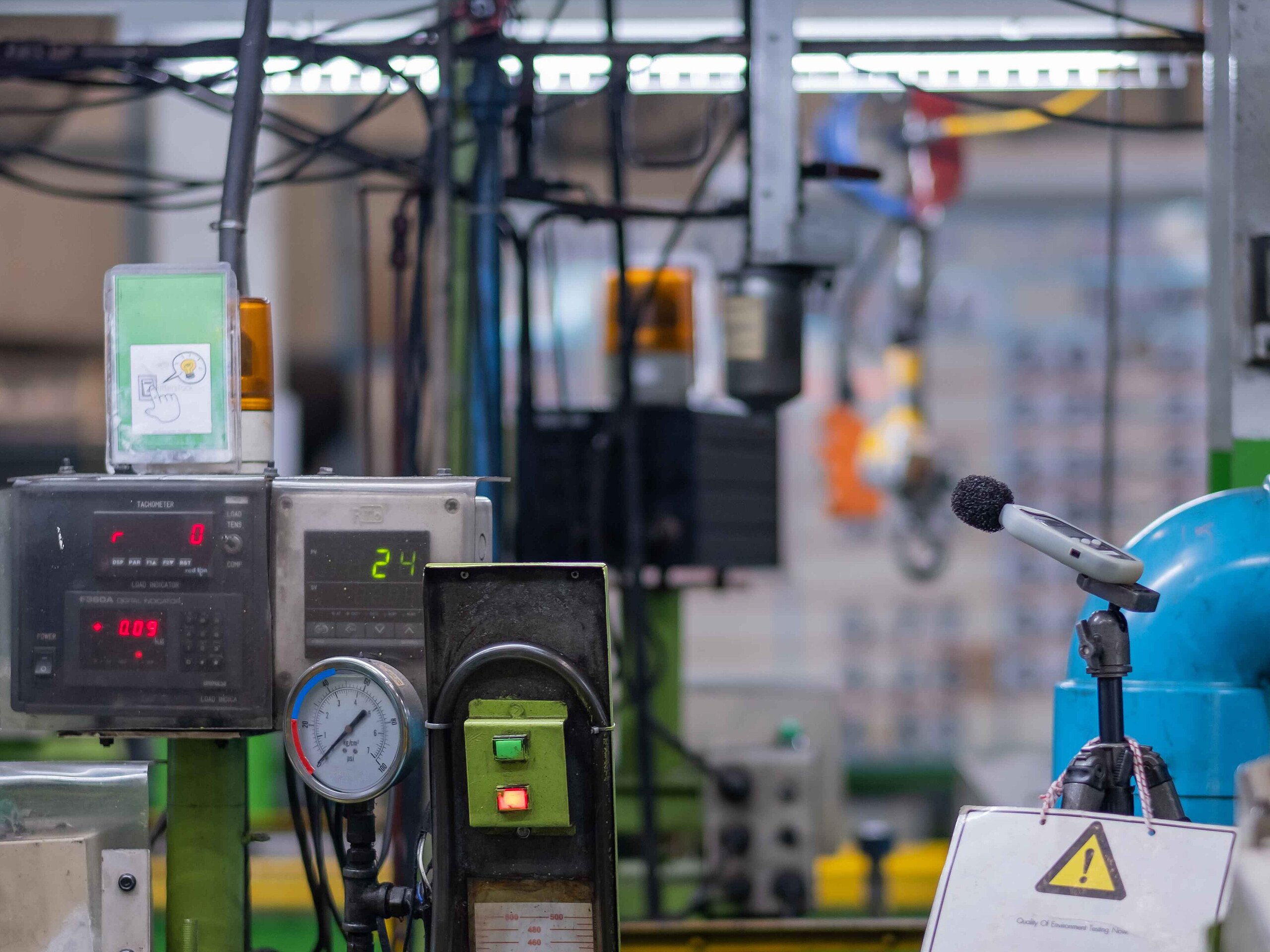 Schalltechnische Planungsbegleitung, Kran