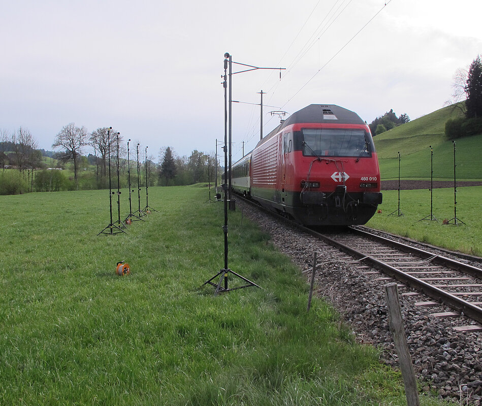 Schall- und Erschütterungsschutz an Schienenverkehr