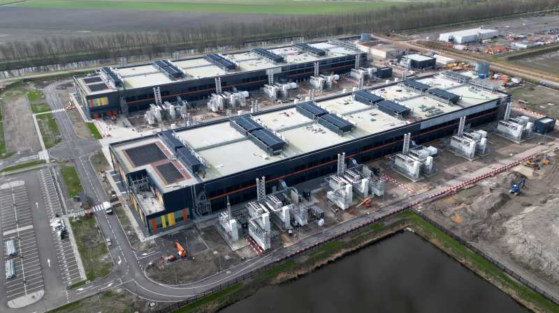 Bau eines Rechenzentrums