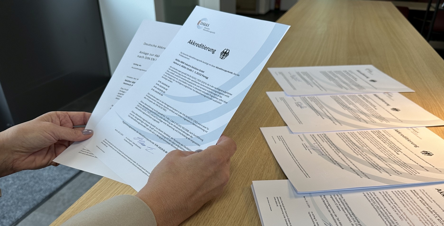 Symbolbild Qualität, Notifzierungen und Akkreditierungen bei Müller-BBM Industry Solutions